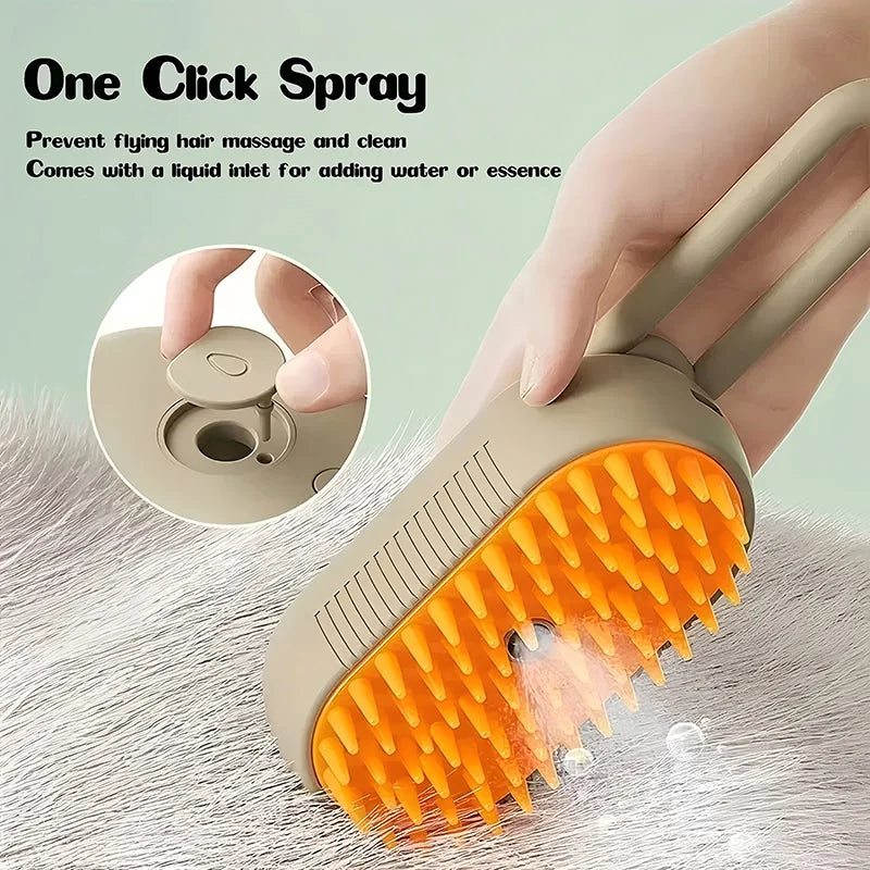 PetMist Trio Electric Steam Brush