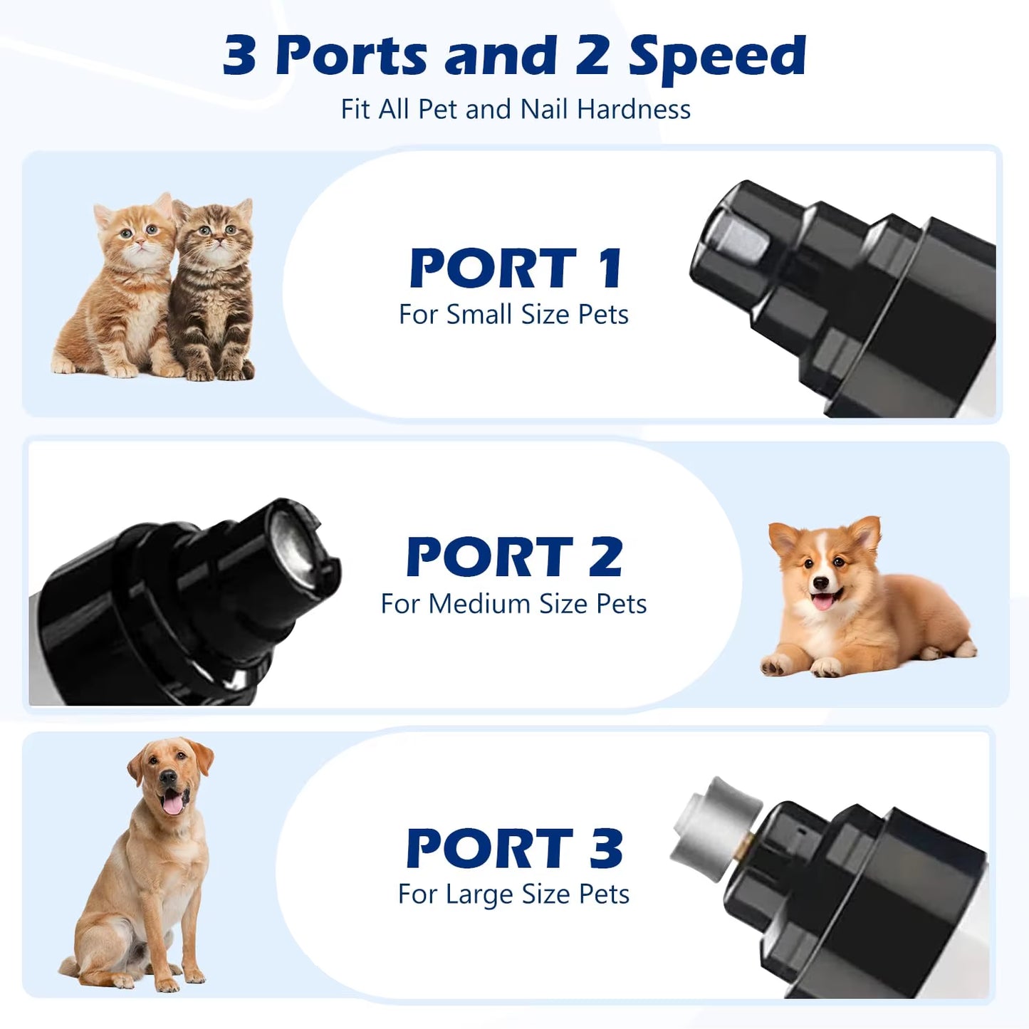 SilentGrind Pro 2024 – Electric Dog Nail Trimmer & Paw Grooming Tool
